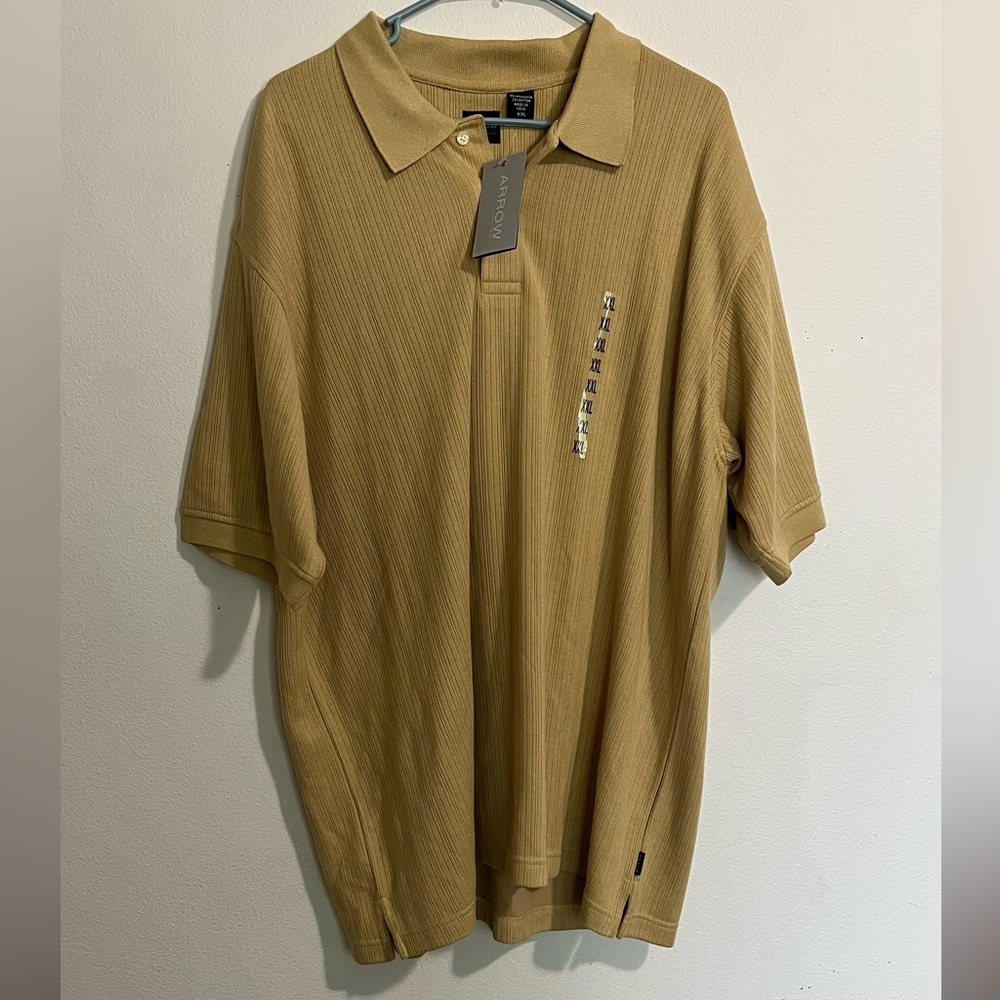 Men’s Mustard Yellow 2XL Arrow top
